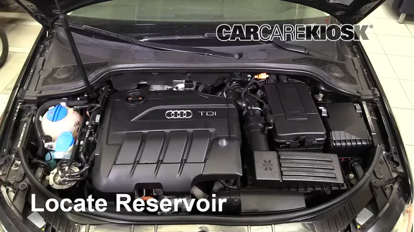 2011 Audi A3 TDI 2.0L 4 Cyl. Turbo Diesel Windshield Washer Fluid